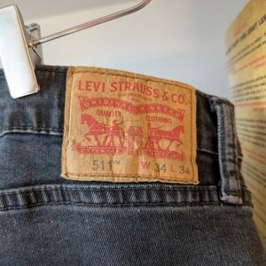 Levis Men's 511 Jeans Size 34x34